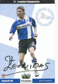 Leonidas Kampantais  Arminia Bielefeld  Fußball Autogrammkarte original signiert 