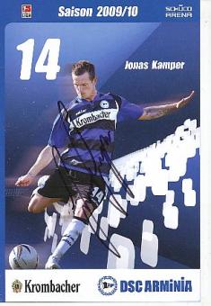 Jonas Kamper  Arminia Bielefeld  Fußball Autogrammkarte original signiert 