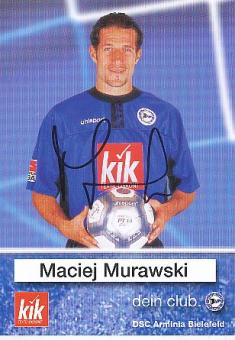 Maciej Murawski  Arminia Bielefeld  Fußball Autogrammkarte original signiert 