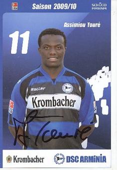 Assimiou Toure  Arminia Bielefeld  Fußball Autogrammkarte original signiert 