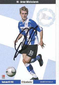 Artur Wichniarek   Arminia Bielefeld  Fußball Autogrammkarte original signiert 