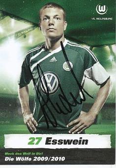 Alexander Esswein   VFL Wolfsburg   VFL Wolfsburg  Fußball Autogrammkarte original signiert 