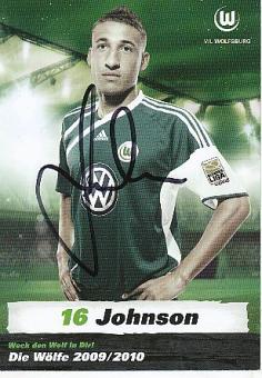 Fabian Johnson   VFL Wolfsburg   VFL Wolfsburg  Fußball Autogrammkarte original signiert 