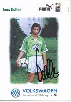 Jens Keller    VFL Wolfsburg   VFL Wolfsburg  Fußball Autogrammkarte original signiert 