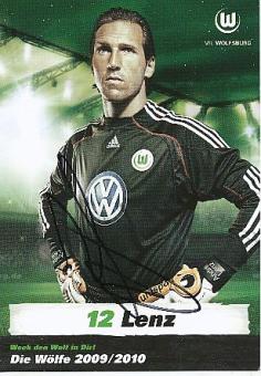 Andre Lenz   VFL Wolfsburg   VFL Wolfsburg  Fußball Autogrammkarte original signiert 