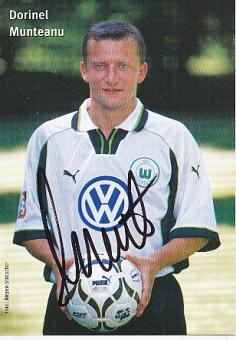 Dorinel Munteanu   VFL Wolfsburg   VFL Wolfsburg  Fußball Autogrammkarte original signiert 