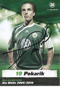Peter Pekarik   VFL Wolfsburg   VFL Wolfsburg  Fußball Autogrammkarte original signiert 