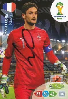 Hugo Lloris   Frankreich  Panini WM 2014 Adrenalyn Card - 10384 