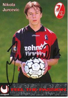Nicola Jurcevic    SC Freiburg  Fußball Autogrammkarte original signiert 