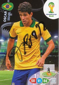 Oscar   Brasilien  Panini WM 2014 Adrenalyn Card - 10389 