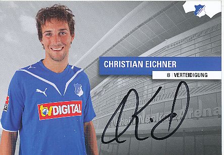 Christian Eichner  TSG 1899 Hoffenheim  Fußball Autogrammkarte original signiert 