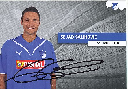 Sejad Salihovic  TSG 1899 Hoffenheim  Fußball Autogrammkarte original signiert 