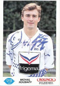 Michail Rousiaev  VFB Oldenburg  Fußball Autogrammkarte original signiert 