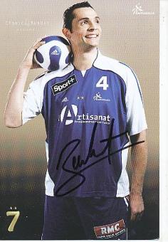 Cedric Burdet  Frankreich  Handball  Autogrammkarte  original signiert 