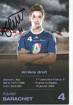 Xavier Barachet  Frankreich  Handball  Autogrammkarte  original signiert 