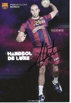 Albert Rocas   FC Barcelona  Handball  Autogrammkarte  original signiert 