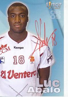 Luc Abalo  Frankreich  Handball  Autogrammkarte  original signiert 
