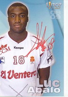 Luc Abalo  Frankreich  Handball  Autogrammkarte  original signiert 