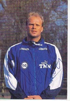 Tommy Möller Nielsen † 2023  Odense Boldklub    Dänemark  Fußball  ball  Autogrammkarte  original signiert 