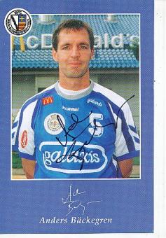 Anders Bäckegren SG VFL Bad Schwartau   Schweden  Handball  Autogrammkarte  original signiert 