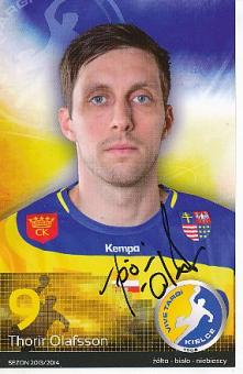 Thorir Olafsson   Vive Targi Kielce  Handball  Autogrammkarte  original signiert 