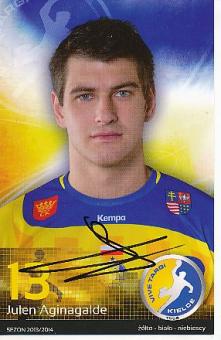 Julen Aginagalde   Vive Targi Kielce  Handball  Autogrammkarte  original signiert 