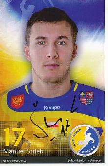 Manuel Strlek   Vive Targi Kielce  Handball  Autogrammkarte  original signiert 