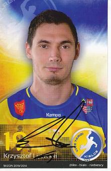 Krzysztof Lijewski   Vive Targi Kielce  Handball  Autogrammkarte  original signiert 