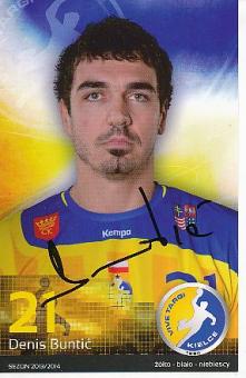 Denis Buntic   Vive Targi Kielce  Handball  Autogrammkarte  original signiert 