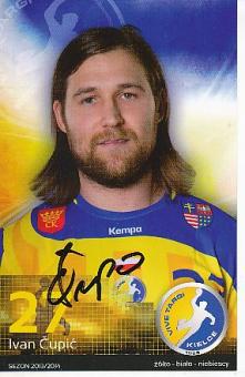 Ivan Cupic   Vive Targi Kielce  Handball  Autogrammkarte  original signiert 