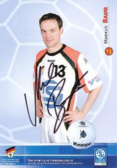 Markus Baur   DHB  Handball Autogrammkarte original signiert 