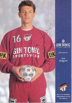 Jan Holpert  DHB  Handball Autogrammkarte original signiert 
