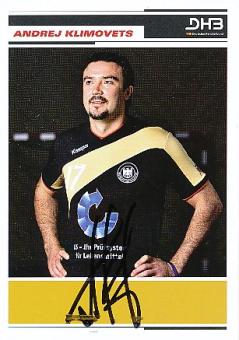 Andrej Klimovets  DHB  Handball Autogrammkarte original signiert 