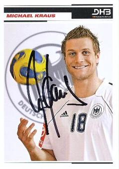 Michael Kraus  DHB  Handball Autogrammkarte original signiert 