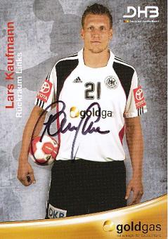 Lars Kaufmann  DHB  Handball Autogrammkarte original signiert 