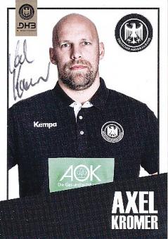 Axel Kromer  DHB  Handball Autogrammkarte original signiert 