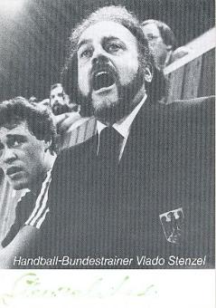 Vlado Stenzel  DHB  Handball Autogrammkarte original signiert 