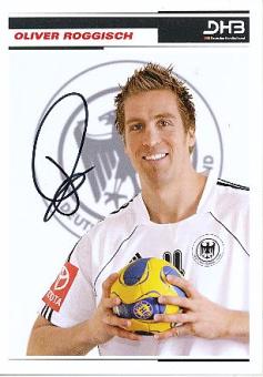 Oliver Roggisch  DHB  Handball Autogrammkarte original signiert 