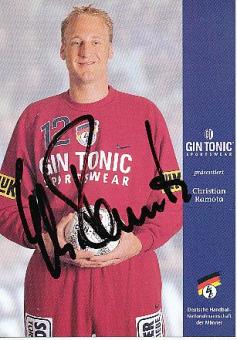 Christian Ramota  DHB  Handball Autogrammkarte original signiert 