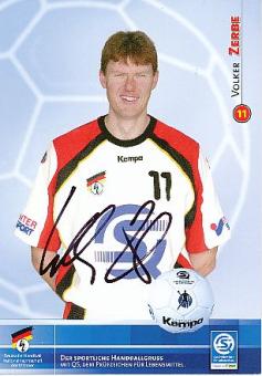 Volker Zerbe  DHB  Handball Autogrammkarte original signiert 