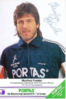 Manfred Freisler   DHB  Handball Autogrammkarte original signiert 