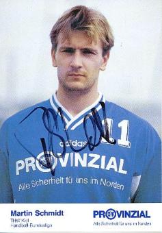 Martin Schmidt  THW Kiel  Handball Autogrammkarte original signiert 