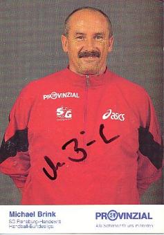 Michael Brink   SG Flensburg Handewitt  Handball Autogrammkarte original signiert 