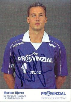 Morten Bjerre  SG Flensburg Handewitt  Handball Autogrammkarte original signiert 