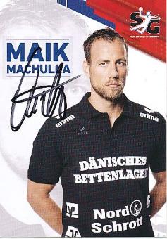 Maik Machulla    SG Flensburg Handewitt  Handball Autogrammkarte original signiert 