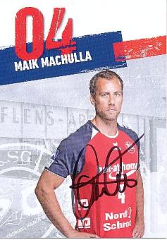 Maik Machulla   SG Flensburg Handewitt  Handball Autogrammkarte original signiert 