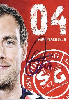 Maik Machulla   SG Flensburg Handewitt  Handball Autogrammkarte original signiert 
