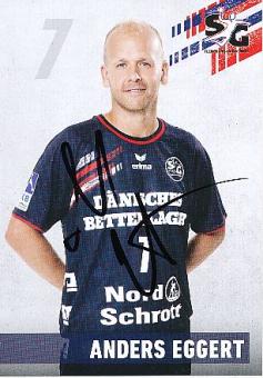 Anders Eggert    SG Flensburg Handewitt  Handball Autogrammkarte original signiert 