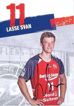 Lasse Svan    SG Flensburg Handewitt  Handball Autogrammkarte original signiert 