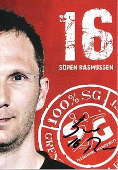 Sören Rasmussen  SG Flensburg Handewitt  Handball Autogrammkarte original signiert 